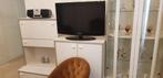 Vitrine kast en Tv kast en Bar-meubel, Huis en Inrichting, Ophalen, Gebruikt, 100 tot 150 cm, 100 tot 150 cm