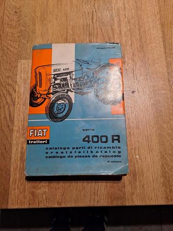 Fiat 400 R serie onderdelenboek ( 411r, 421r, 431r, 411t)