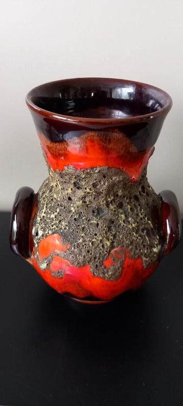 Ancien vase céramique Allemagne de l'ouest années 60-70 