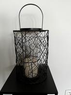 Windlicht zwart, Ophalen of Verzenden, Zo goed als nieuw