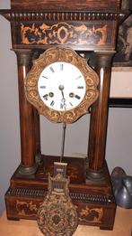 Horloge à colonne en bois, Antiquités & Art, Enlèvement ou Envoi
