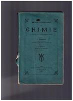 Notions élémentaires de CHIMIE - J.LENSSEN  - 1919, Secondaire, Utilisé, Chimie, Enlèvement ou Envoi