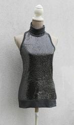 Joli top gris à sequins - M - neuf, Vêtements | Femmes, Tops, Neuf, Taille 38/40 (M), Talco Italia, Gris