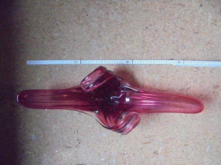 Decoratieve schaal in Murano glas, Art Deco, Antiek en Kunst, Antiek | Glaswerk en Kristal, Ophalen of Verzenden