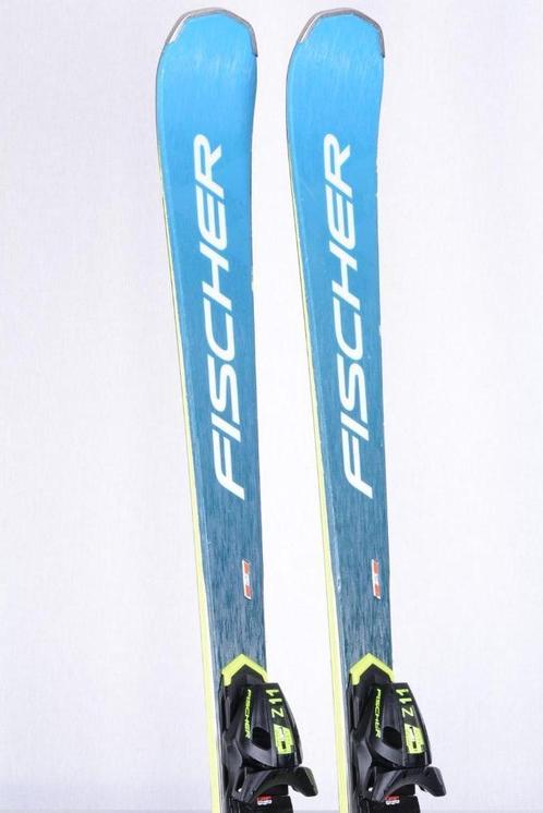 164 cm dames ski's FISCHER THE CURV Ti 2021, blue, grip walk, Sport en Fitness, Skiën en Langlaufen, Gebruikt, Ski's, Ski, Fischer