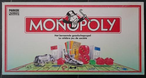 MONOPOLY - Classique (NL + FRA) ! !, Hobby & Loisirs créatifs, Jeux de société | Jeux de plateau, Comme neuf, 1 ou 2 joueurs, Trois ou quatre joueurs