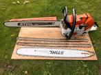 Motorsäge Stihl MS 500i, Bricolage & Construction, Tronçonneuse, 30 à 70 mm, Utilisé, Envoi