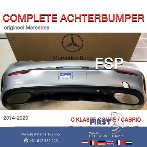 A205 C205 AMG ACHTERBUMPER COMPLEET Mercedes C Klasse CABRIO, Auto-onderdelen, Carrosserie, Bumper, Mercedes-Benz, Achter, Gebruikt