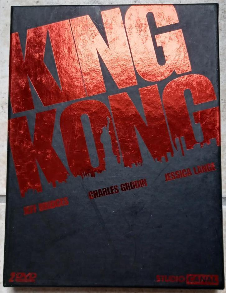 coffret 2 DVD King Kong version 1976 (angl,franç), Cd's en Dvd's, Dvd's | Avontuur, Boxset, Ophalen of Verzenden
