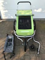 Croozer kid for 2 fietskar en hangmatje, Gebruikt, Opvouwbaar, Croozer, 40 tot 60 kg