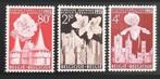 Belgique : COB 961/63 ** Floralies Gantoises 1955., Sans timbre, Neuf, Enlèvement ou Envoi, Non oblitéré