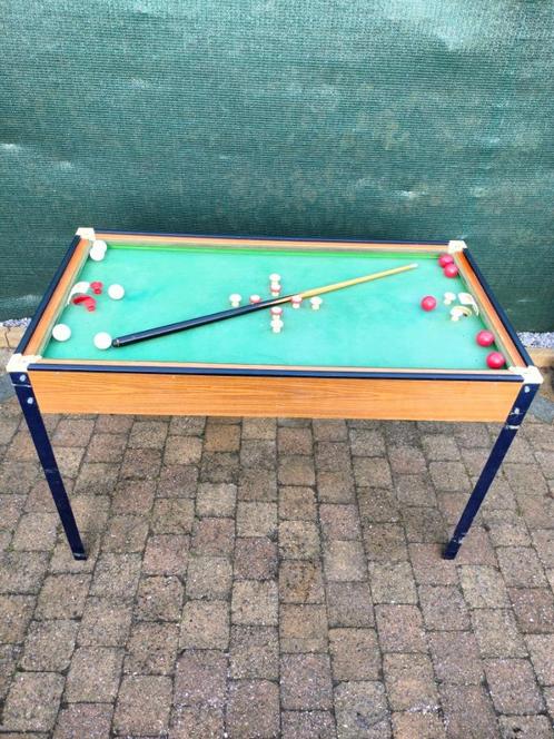 Vintage tapbiljart , 1950s, Hobby en Vrije tijd, Overige Hobby en Vrije tijd, Gebruikt, Ophalen
