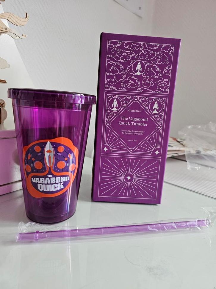 De Vagabond Quick Tumbler  Illuminicrate november 2024, Verzamelen, Glas en Drinkglazen, Nieuw, Ophalen of Verzenden