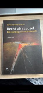 Boek rechtsfilosofie Uhasselt, Boeken, Ophalen of Verzenden, Zo goed als nieuw