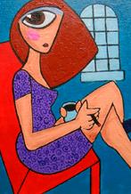 Peinture « Morning Coffee », Envoi