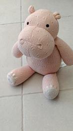 Jollein knuffel hippo 38 cm, Kinderen en Baby's, Ophalen of Verzenden, Zo goed als nieuw