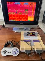 Console SNES USA super nintendo + jeux, Consoles de jeu & Jeux vidéo, Enlèvement ou Envoi, Utilisé, Avec 2 manettes, Avec jeux