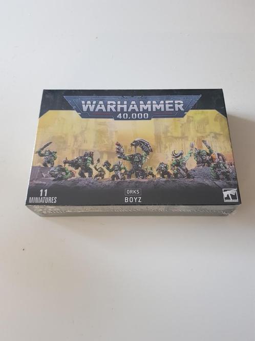 Warhammer 40K: orks: Boyz 11 miniatures, sealed, Hobby en Vrije tijd, Wargaming, Nieuw, Warhammer, Figuurtje(s), Ophalen of Verzenden