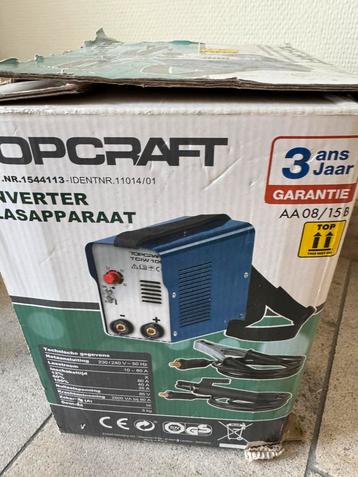 Nıeuw las aparaat nooıt gebruıkt, Doe-het-zelf en Bouw, Ophalen, Zo goed als nieuw