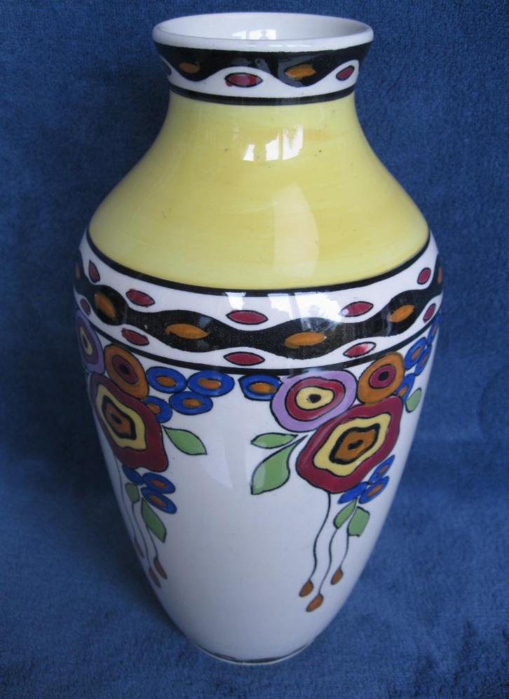 CH. CATTEAU   VAAS (V806) Boch La Louviere Keramis, Antiek en Kunst, Antiek | Vazen, Ophalen