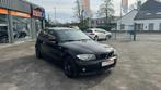 Bmw 116i benzine, 2005, Airco, 117.650km's + Garantie, Série 1, Noir, Euro 4, 1596 cm³