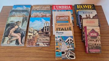 Italië reisgidsen, cultuur, archtectuur, kunst Rome enz... beschikbaar voor biedingen