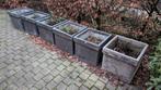 Stenen bloembak 50x50x50cm 6 stuks, Tuin en Terras, Ophalen
