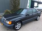 Mercedes 190E 1.8 Zwart 1991, Te koop, Metaalkleur, Benzine, 1800 cc