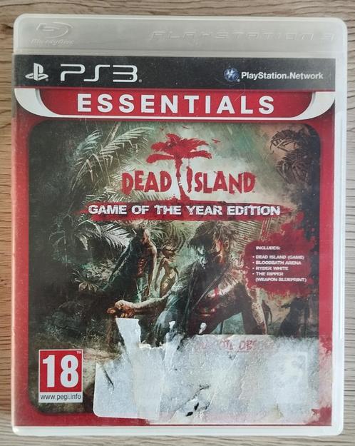 PS3 - Dead Island - GOTY Edition, Games en Spelcomputers, Games | Sony PlayStation 3, Gebruikt, Avontuur en Actie, 1 speler, Vanaf 18 jaar