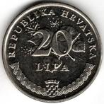 Kroatië : 20 Lipa 1993  KM#7  Ref 14207, Postzegels en Munten, Munten | Europa | Niet-Euromunten, Ophalen of Verzenden, Losse munt