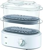 Braun FS5100WH Cuiseur Vapeur Electrique Blanc Neige, Ophalen, Zo goed als nieuw