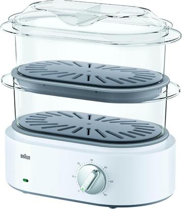 Braun FS5100WH Cuiseur Vapeur Electrique Blanc Neige beschikbaar voor biedingen