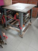 tafelzaag en grote zaagbladen, Doe-het-zelf en Bouw, Ophalen, Gebruikt