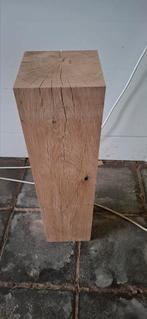 18 x 18 x70cm. Industriele eiken zuil/balk/pilaar/sokkel., Huis en Inrichting, Ophalen