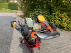 Kart crg met 125cc iame leopard, Enlèvement, Utilisé, Kart