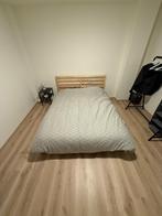 Ikea bed (bedframe + matras), Huis en Inrichting, Slaapkamer | Bedden, Ophalen, Tweepersoons, Zo goed als nieuw, 200 cm
