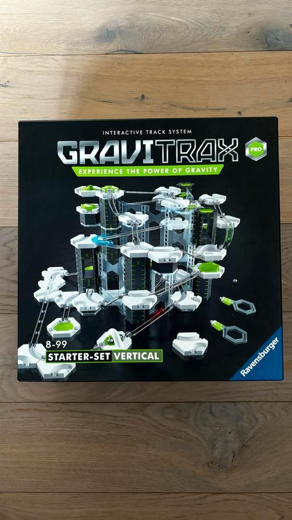 Gravitrax Starter-Set (+Vertical) + uitbreiding, Kinderen en Baby's, Speelgoed | Overig, Zo goed als nieuw, Jongen of Meisje, Ophalen of Verzenden