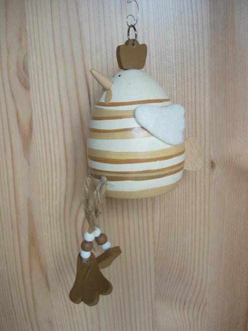 Houten hangkip, Huis en Inrichting, Woonaccessoires | Wanddecoraties, Gebruikt, Ophalen of Verzenden
