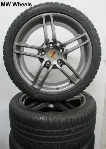 Porsche 19 inch velgen 911 991 Carrera 2 en 2 S winterbanden beschikbaar voor biedingen