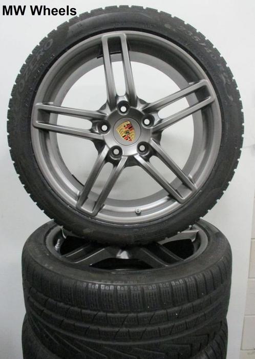 Porsche 19 inch velgen 911 991 Carrera 2 en 2 S winterbanden, Auto-onderdelen, Banden en Velgen, Banden en Velgen, Winterbanden