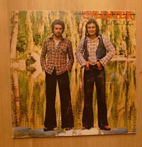 LP  Splinter  ‎– The Place I Love, Cd's en Dvd's, Vinyl | Rock, Gebruikt, Poprock, 12 inch, Ophalen of Verzenden