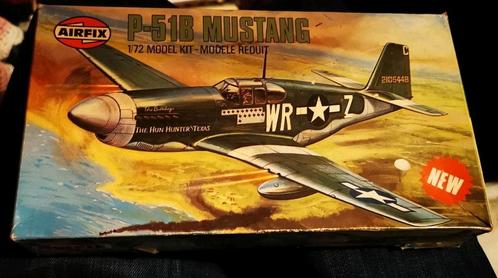 Mustang P-51B  Airfix | Non. 02066-6 | 1:72 édition 1978, Hobby & Loisirs créatifs, Modélisme | Avions & Hélicoptères, Comme neuf