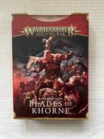 Warscrolls cards Blades of Khorne français pour AoS V3, Ophalen of Verzenden, Zo goed als nieuw, Warhammer, Accessoires