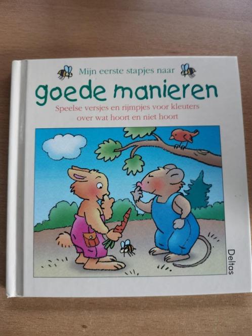 Mijn eerste stapjes naar goede manieren, Boeken, Kinderboeken | Kleuters, Zo goed als nieuw, Jongen of Meisje, Voorleesboek, Ophalen of Verzenden