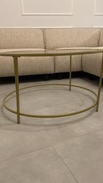 Table ronde doré, Maison & Meubles, Enlèvement, Utilisé