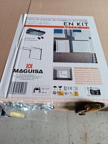 Porte de garage sectionnelle motorisée 200 x 240 beschikbaar voor biedingen