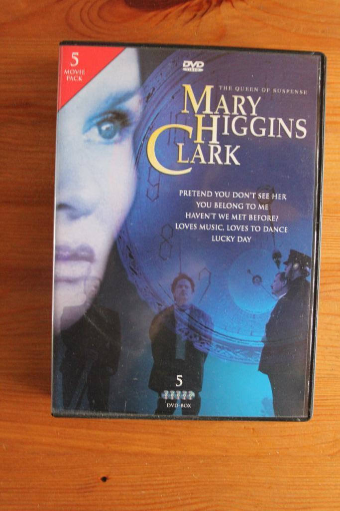 Mary Higgins Clark         5 films   Suspense, Cd's en Dvd's, Dvd's | Tv en Series, Zo goed als nieuw, Thriller, Boxset, Vanaf 12 jaar