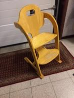 Houten kinderstoel, Kinderen en Baby's, Kinderstoelen, Ophalen, Gebruikt, Meegroeistoel, Aanschuifbaar