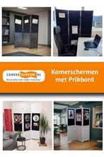Kamerscherm hout met Prikbord, Huis en Inrichting, Woonaccessoires | Kamerschermen, Verzenden, Nieuw