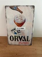 Plaque en métal Orval 20/30cm neuve et emballée, Collections, Marques de bière, Enlèvement ou Envoi